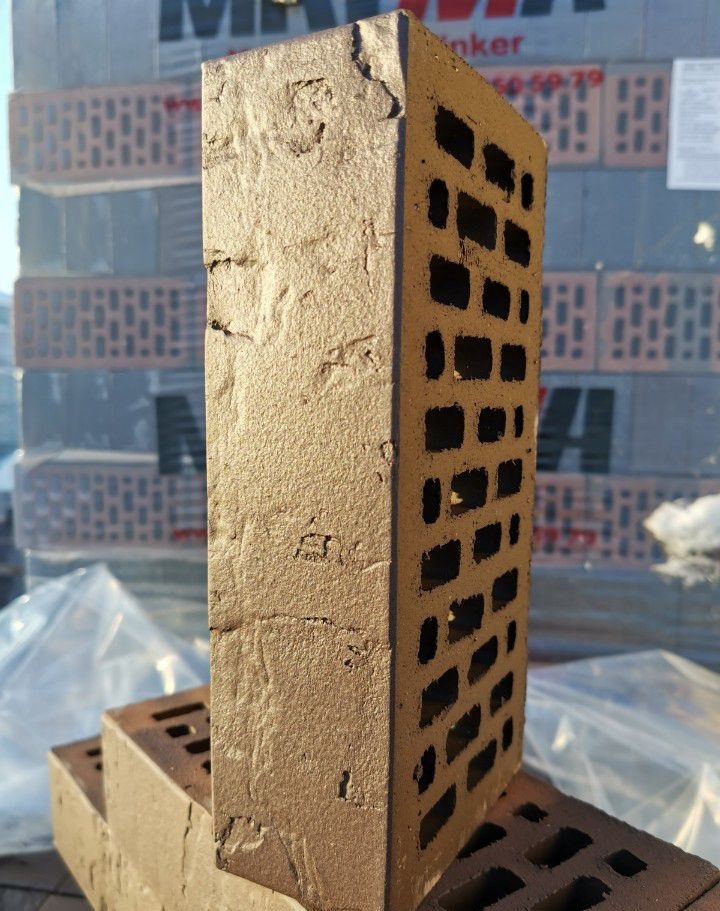 КИРПИЧ Stolz Магма ЛИЦЕВОЙ ФЛЕШ-ОБЖИГ "Сахара", одинарный