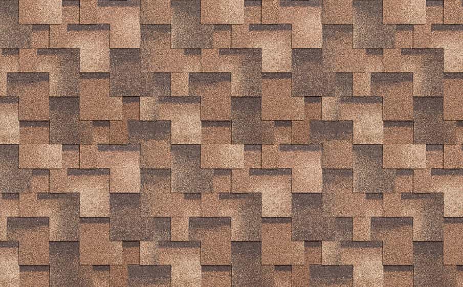 Гибкая черепица ТЕХНОНИКОЛЬ SHINGLAS Румба аккорд, арахис