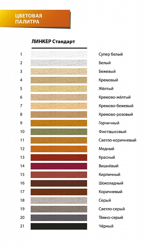 Цветной кладочный раствор Perfekta Линкер Стандарт, упаковка 50 кг, серый 1-15