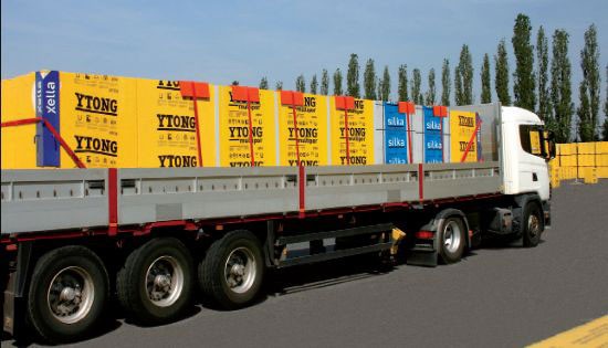Блок газобетонный Ytong D400 625х250х400 мм